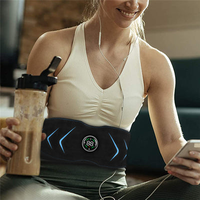 Cinturón Reductor de Grasa Abdominal con Tecnología Fitness