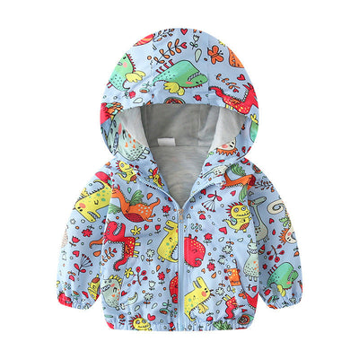 Chaqueta Cortavientos Dinosaurio Infantil - Image 6
