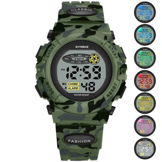 Reloj Electrónico Infantil con Luz LED Multicolor - Image 10