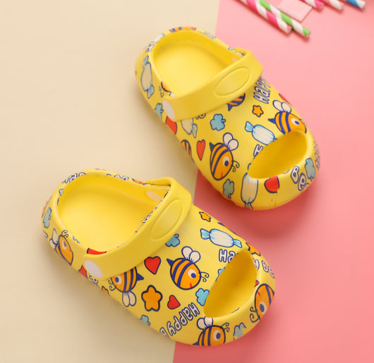 Pantuflas Infantiles Estampado Dibujos Animados con Suela Blanda - Image 5