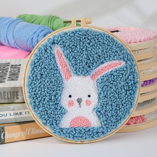 Kit Completo de Bordado para Niños - Agujas, Hilos y Patrones Estampados - Image 8
