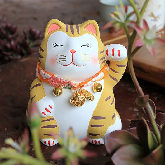 Gato de la Suerte Japonés - Decoración Cerámica Maneki-neko para el Hogar - Image 9