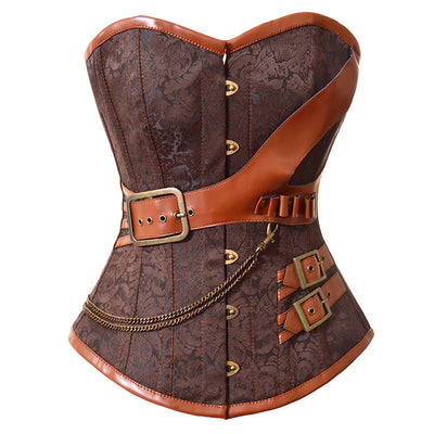 Corsé Steampunk Retro Europeo y Americano - Image 14