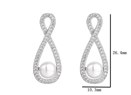 Aretes Infinito Ocho - Diseño Minimalista y Elegante - Image 6