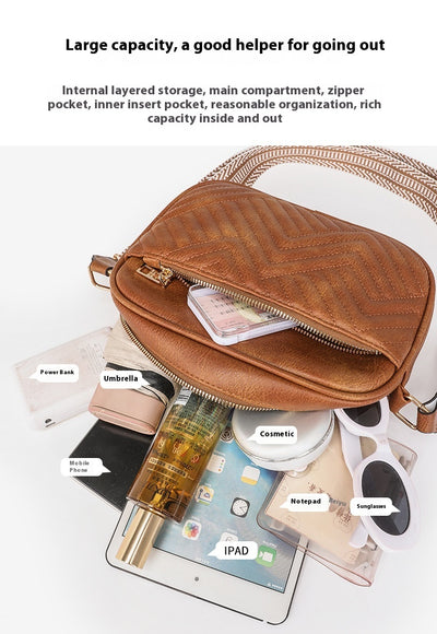 Bolsa Mensajera Cuadrada Estilo Europeo para Mujer - Image 20