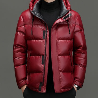 Chaqueta Casual Resistente al Viento y Frío con Capucha Desmontable - Image 8