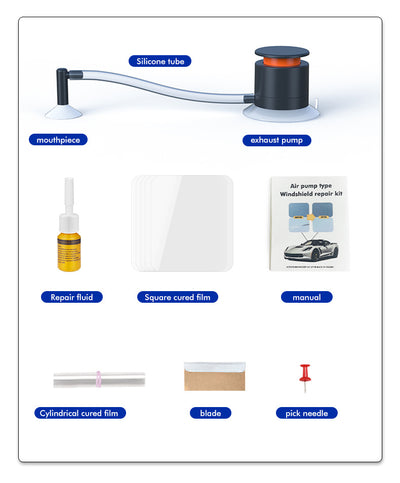 Kit de Reparación de Grietas en Parabrisas - Image 8
