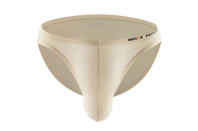 Calzoncillos de Seda de Hielo para Hombre Cintura Baja Color Sólido - Image 10