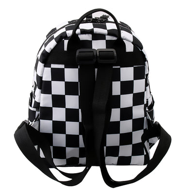 Mochila Cuadrille Clásica Negro y Blanco para Mujer - Image 6