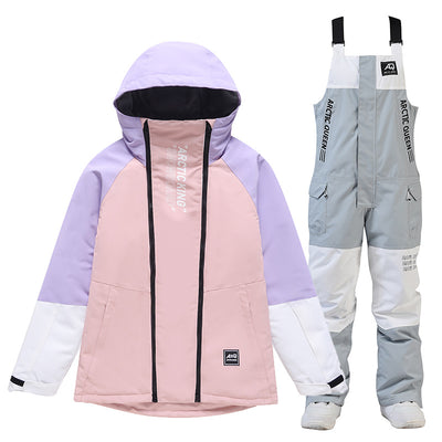 Pantalones de Esquí Impermeables para Mujer con Doble Capa Térmica - Image 15