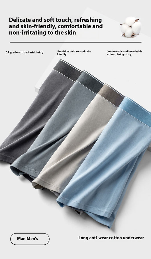 Calzoncillos Deportivos Alargados de Algodón Resistente para Hombre - Image 16