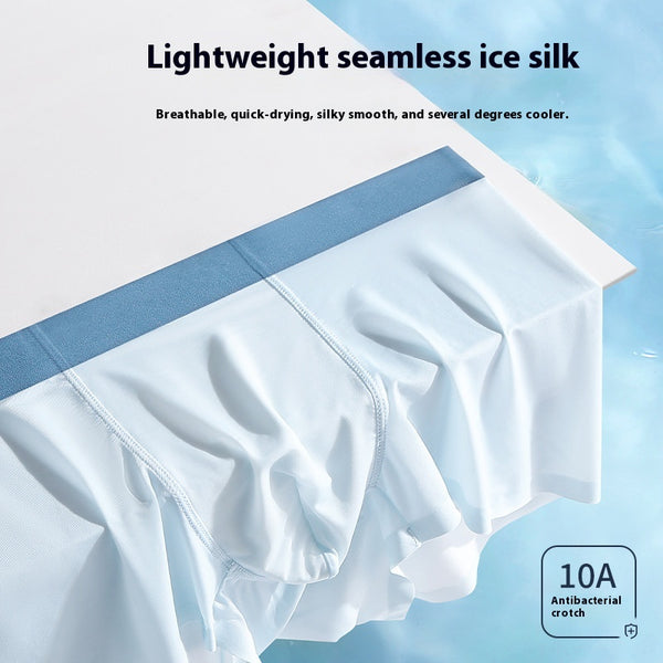 Shorts Refrescantes para Hombre Ice Silk con Grafeno Antibacteriano