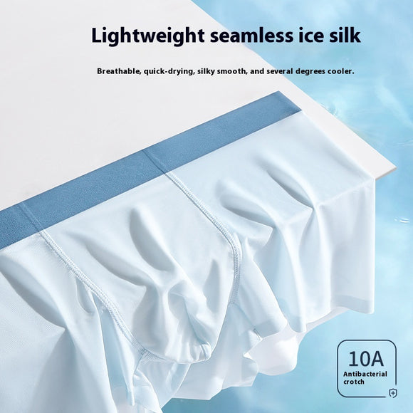 Shorts Refrescantes para Hombre Ice Silk con Grafeno Antibacteriano