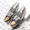 Men's Sharp Pointed Patent Leather Dress Shoes - Executive Style