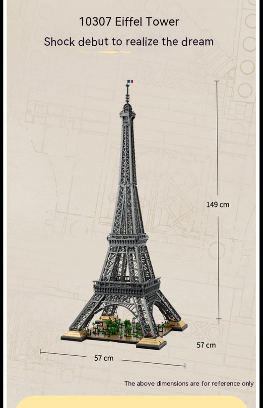 Maqueta de la Torre Eiffel - Bloques de Construcción Nivel Avanzado - Image 8