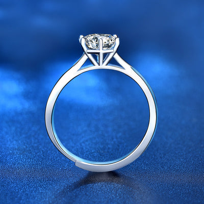 Anillo de Moissanita Fashion en Plata Esterlina S925 - Image 9