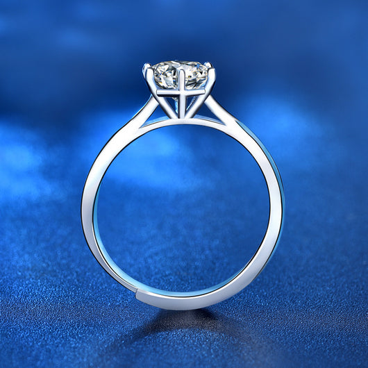 Anillo de Moissanita Fashion en Plata Esterlina S925 - Image 9