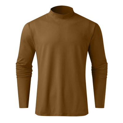 Camiseta Térmica de Cuello Alto Manga Larga para Hombre - Image 23