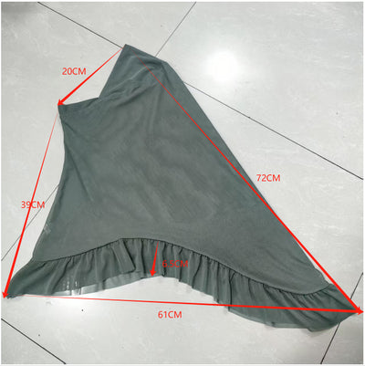 Pañoleta Voile Voluminosa con Volados y Textura Tridimensional - Image 17