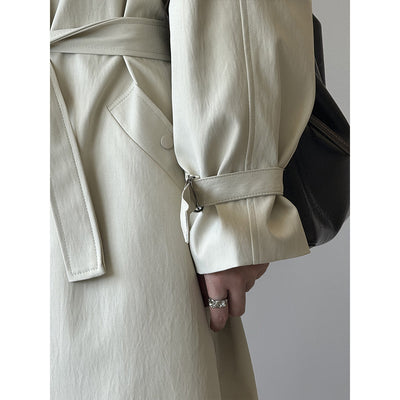 Gabardina de Transición para Mujer - Elegancia Sofisticada en Otoño - Image 5