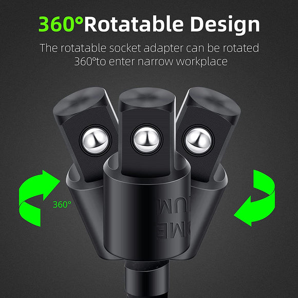 Adaptador de Impacto para Taladro Eléctrico - Set Completo de Puntas