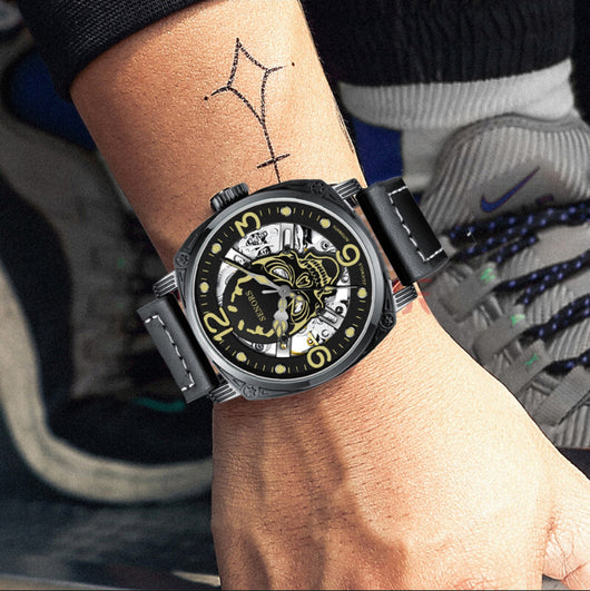 Reloj Mecánico Calavera Súper Luminoso - Image 7