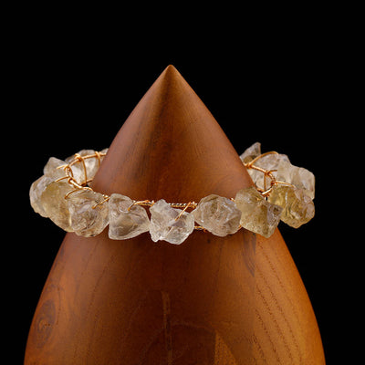 Pulsera Reiki para Mujer con Cuarzo Rosa y Citrina - Image 33