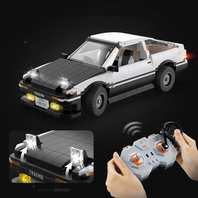 Auto Deportivo Drift Radiocontrolado con Bloques de Construcción