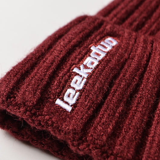 Gorro de Lana Tejido con Bordado Flangeado para Exterior - Image 7