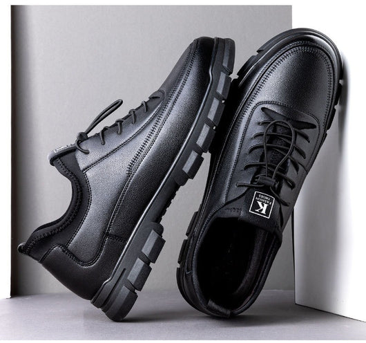 Zapatos de Cuero Formal para Negocios Negro - Image 10