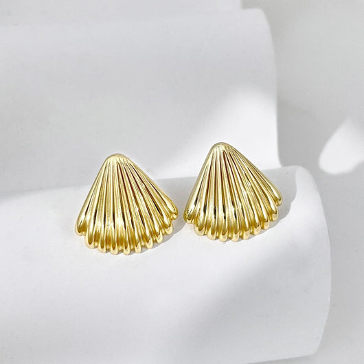 Aretes de Plata Esterlina 925 Diseño Concha para Mujer - Image 7
