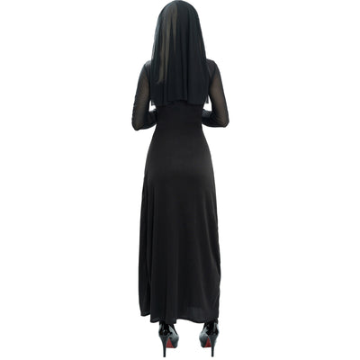 Disfraz de Monja para Halloween - Traje Religioso de Rol - Image 3