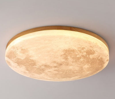 Lámpara LED de Techo Nórdica Moon - Luz Cálida para Dormitorio y Espacios Acogedores - Image 8