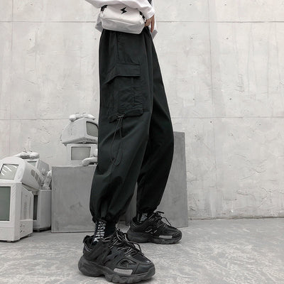 Pantalón Ancho Hip Hop con Corset - Estilo Urban - Image 9