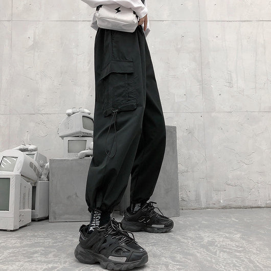 Pantalón Ancho Hip Hop con Corset - Estilo Urban - Image 9