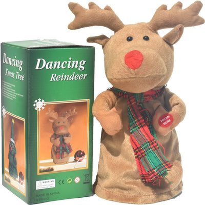 Reno Navideño Bailarín Eléctrico de Peluche con Música - Image 13