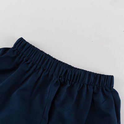 Conjunto de Dos Piezas: Camisa Suelta con Cuello Mao y Pantalón Ancho - Image 22