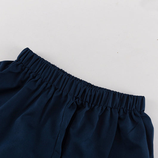 Conjunto de Dos Piezas: Camisa Suelta con Cuello Mao y Pantalón Ancho - Image 22