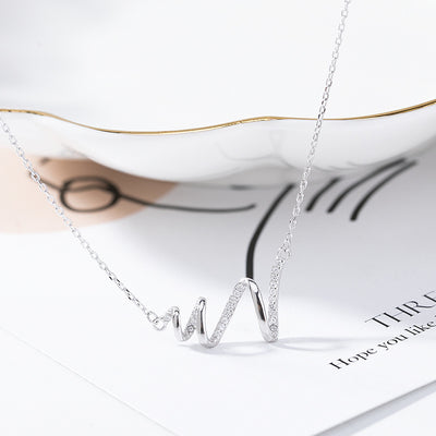 Collar Latido del Corazón en Plata 925 - Image 6