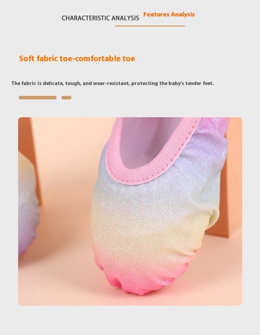 Zapatos de Práctica Arcoíris sin Cordones con Suela Suave para Niños - Image 9