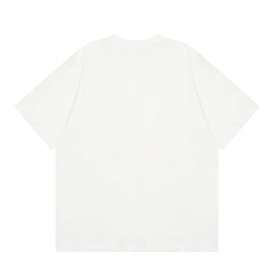 Playera Hombre Estampado Letras Retorcidas Manga Corta - Image 5