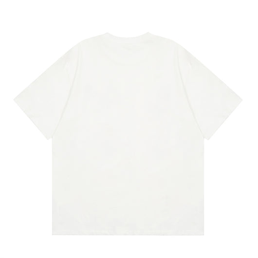 Playera Hombre Estampado Letras Retorcidas Manga Corta - Image 5