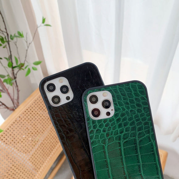 Funda de Cuero para Celular con Diseño Creativo y Correa