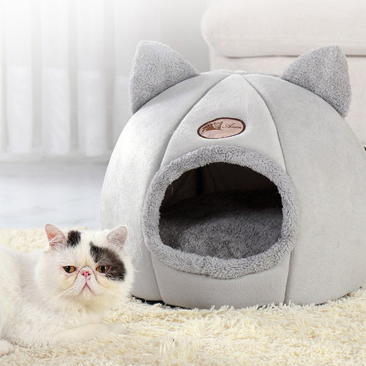 Cama Nido Térmica para Gatos - Sofá Cerrado Grande Impermeable - Image 6
