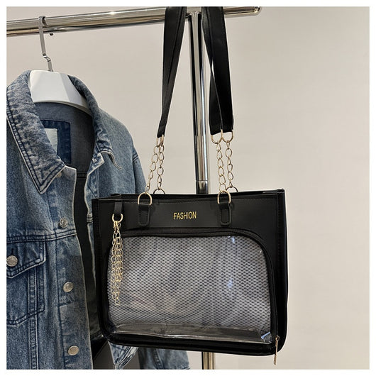 Bolsa Tote Amplia de Diseño Minimalista Japonés para Uso Casual - Image 18