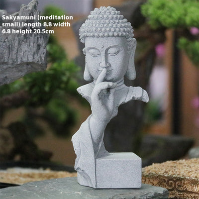 Estatua de Buda Amitabha Decorativa - Feng Shui para Hogar y Jardín - Image 8