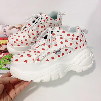 Tenis de Plataforma Gruesa para Mujer - Estilo Harajuku Europeo y Americano - Image 11
