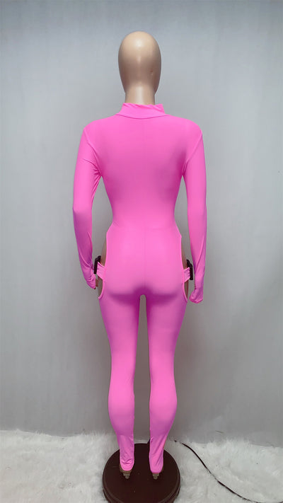 Jumpsuit Elegante de Color Liso para Mujer - Image 20