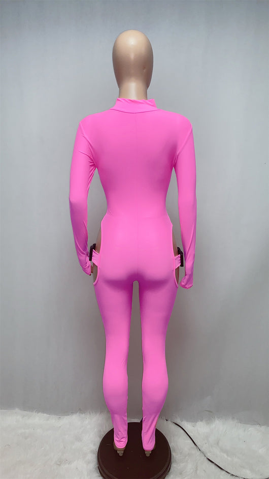 Jumpsuit Elegante de Color Liso para Mujer - Image 20