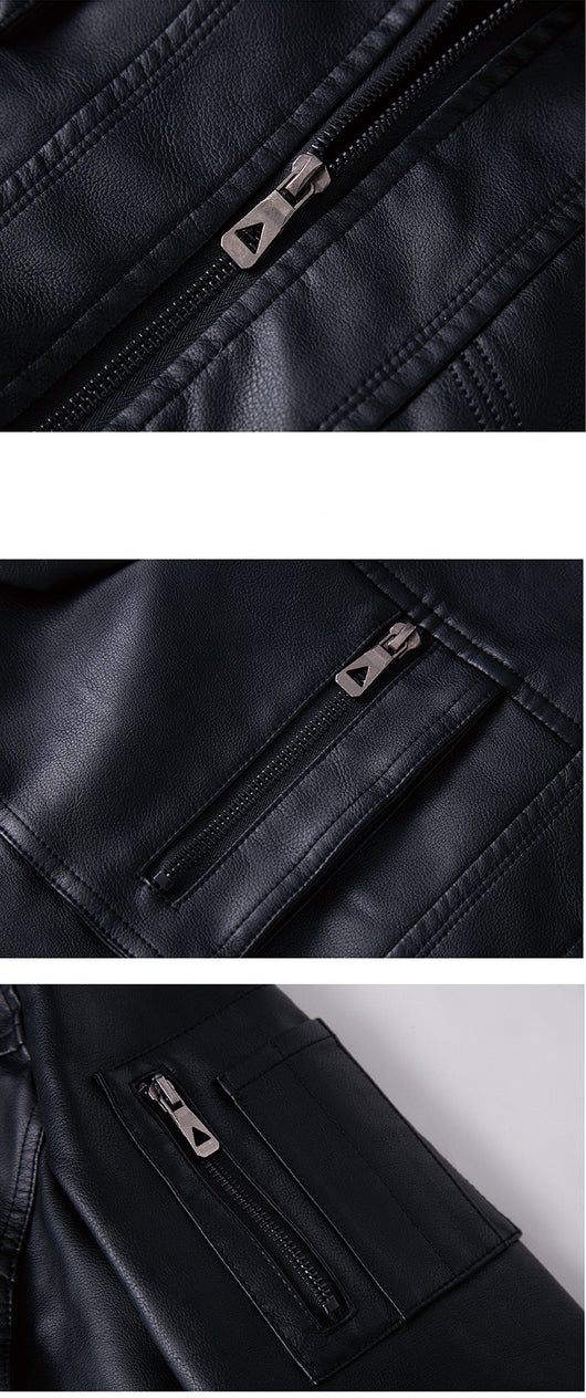 Chaqueta de Cuero Curtido para Hombre - Image 10